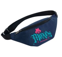 Поясная сумка Киберпанк (Cyberpunk 2077) синяя №7