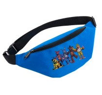 Поясная сумка ФНАФ (FNAF) голубая №3