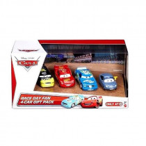 Набор машинок Cars Race Day Fan (4шт) №3