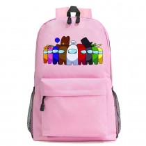 Рюкзак Амонг Ас (Among Us) розовый №4