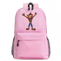 Рюкзак Крэш Бандикут (Crash Bandicoot) розовый №6