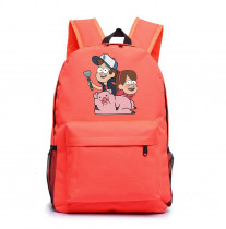 Рюкзак персонажи Гравити Фолз оранжевый №2