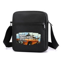 Сумка через плечо GTA San Andreas - Grand Theft Auto черная №3