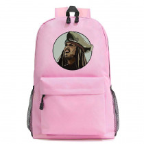 Рюкзак Джек Воробей "Пираты Карибского моря" розовый №3