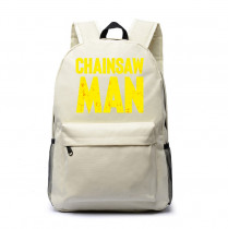 Рюкзак Человек-бензопила (Chainsaw Man) белый №3