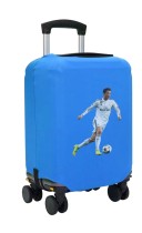 Чехол на чемодан L - Криштиану Роналду (Cristiano Ronaldo) синий №1