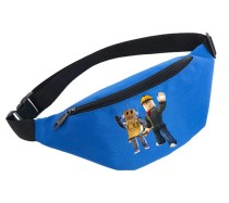 Поясная сумка Роблокс (Roblox) голубая №3