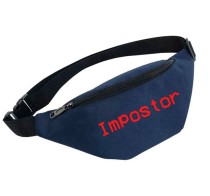 Поясная сумка Амонг Ас (Among Us) синяя №4