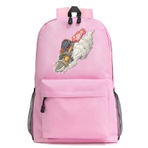 Рюкзак Игрок в хазмате из Раст (Rust) розовый №2