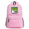 Рюкзак с логотипом Бен 10 (BenTen) розовый №1