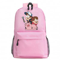 Рюкзак персонажи Гравити Фолз розовый №2