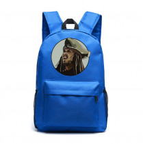 Рюкзак Джек Воробей "Пираты Карибского моря" синий №3