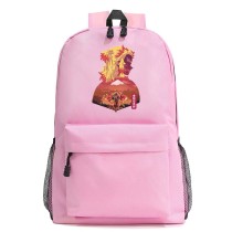 Рюкзак Кёджуро Ренгоку (Demon slayer) розовый №6