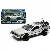 Машинка Назад в Будущее 2 DeLorean 1:24 (25см)