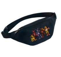 Поясная сумка ФНАФ (FNAF) черная №3