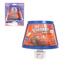 Ночник "Ты чемпион", Тачки, 10 х 11 см 2303517