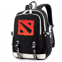 Рюкзак Дота (Dota 2) черный с USB-портом №5