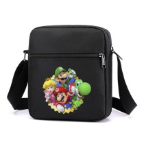 Сумка через плечо Герои супер Марио (Super Mario) черная №3