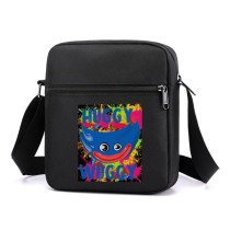 Сумка через плечо Хаги Ваги и Киси Миси (Poppy Playtime) черная №2