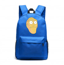 Рюкзак Большая голова  (Rick and Morty) синий №9