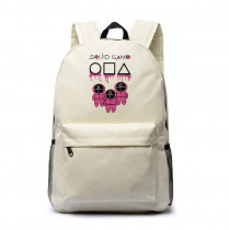 Рюкзак Игра в кальмара белый №5