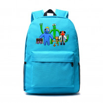 Рюкзак Радужные Друзья (Rainbow Friends Roblox) голубой №1