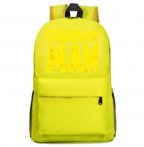 Рюкзак Человек-бензопила (Chainsaw Man) желтый №3