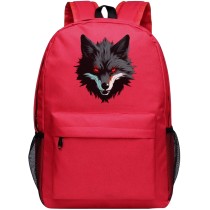 Рюкзак с Лисой (FOX) красный №4