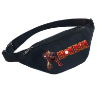 Поясная сумка Железный человек (Iron man) черная №3