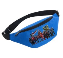 Поясная сумка Мстители (Avengers) голубая №1