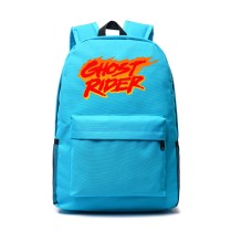Рюкзак Призрачный гонщик (Ghost Rider) голубой №1
