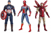 Набор из 3 подвижных фигурок "Мстители - Финал" - Avengers endgame