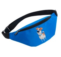 Поясная сумка Тайная жизнь домашних животных голубая №1
