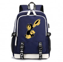 Рюкзак Бенди и чернильная машина синий с USB-портом №2