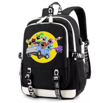 Рюкзак Кэтнэп (Catnap - Poppy Playtime) черный с USB-портом №2