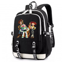 Рюкзак персонажи История игрушек черный с USB-портом №2