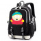 Рюкзак Эрик Картман (South Park) черный с USB-портом №4