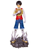 Статуэтка Луффи в Маринфорд 3D2Y Ван Пис / One Piece 26 см