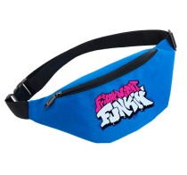 Поясная сумка Фрайдей Найт Фанкин (Friday Night Funkin) голубая №5