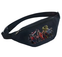 Поясная сумка Мстители (Avengers) черная №1