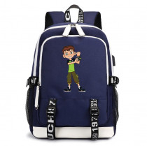 Рюкзак Бен Теннисон (BenTen) синий с USB-портом №2