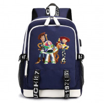 Рюкзак персонажи История игрушек синий с USB-портом №2