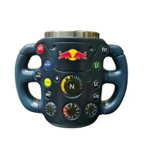 Кружка гоночный руль Ред бул - red bull