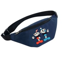 Поясная сумка Капхед (Cuphead) синяя №1
