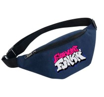 Поясная сумка Фрайдей Найт Фанкин (Friday Night Funkin) синяя №5
