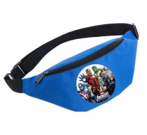 Поясная сумка Мстители (Avengers) голубая №2