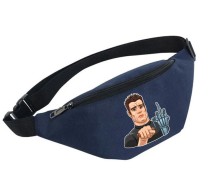 Поясная сумка Терминатор (Terminator) синяя №1