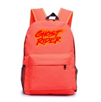 Рюкзак Призрачный гонщик (Ghost Rider) оранжевый №1