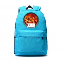 Рюкзак Дум (Doom) голубой №1