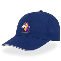 Кепка с Единорогом (Unicorn) синяя №2